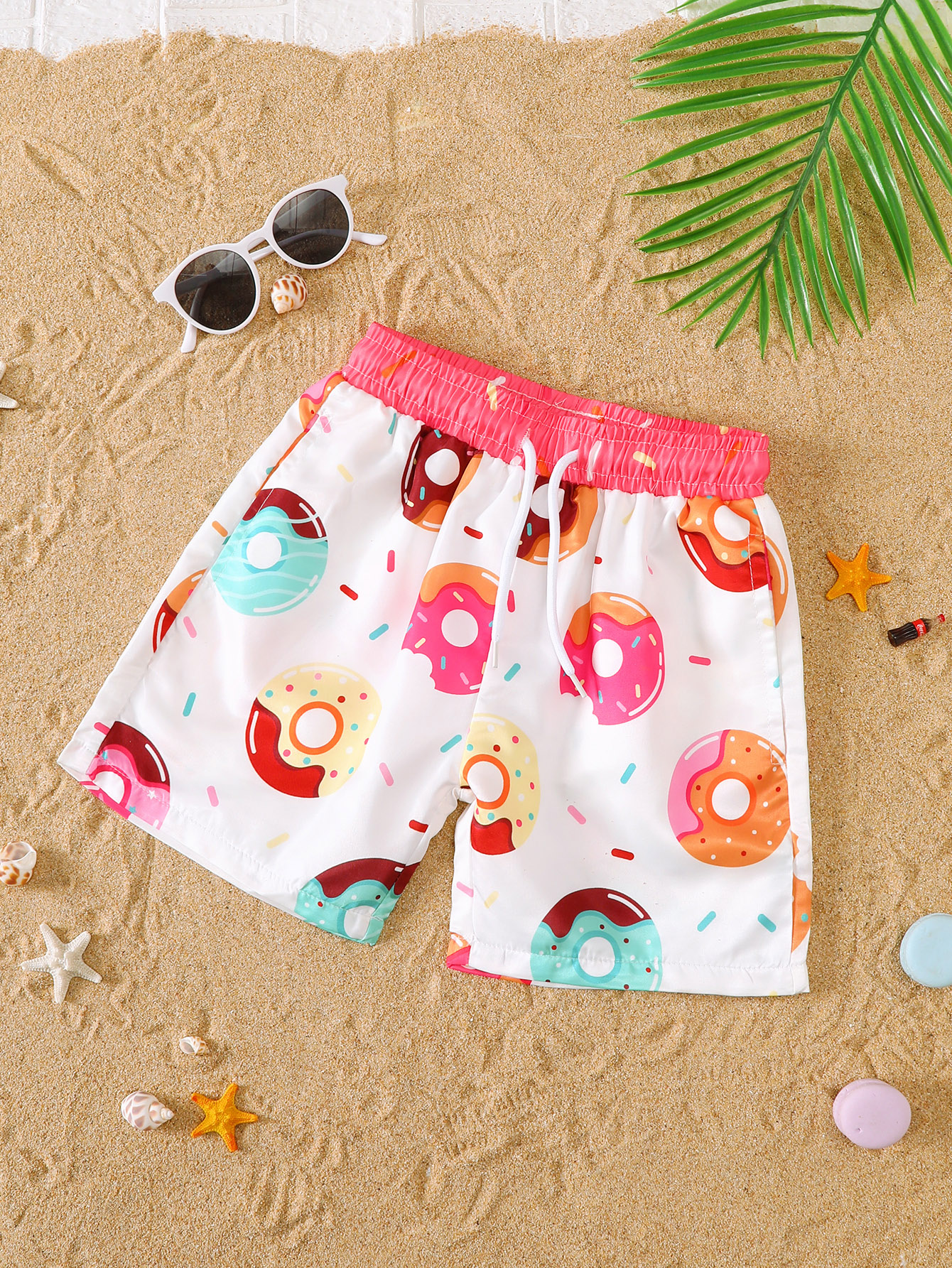 Baby Clothing Patterns Free - Baby Boys Summer Donut Pattern Beach