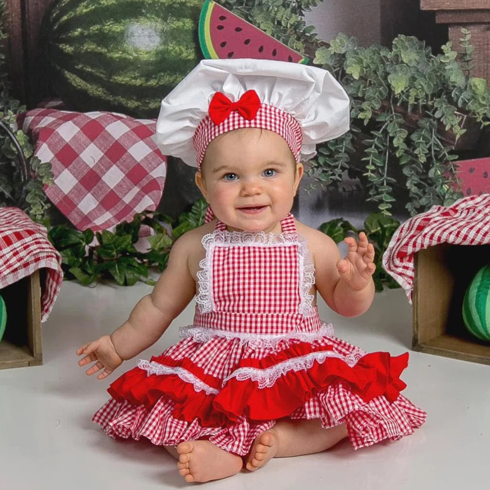 Baby Clothing Gift Set - Newborn Baby Chef Photography Prop Set