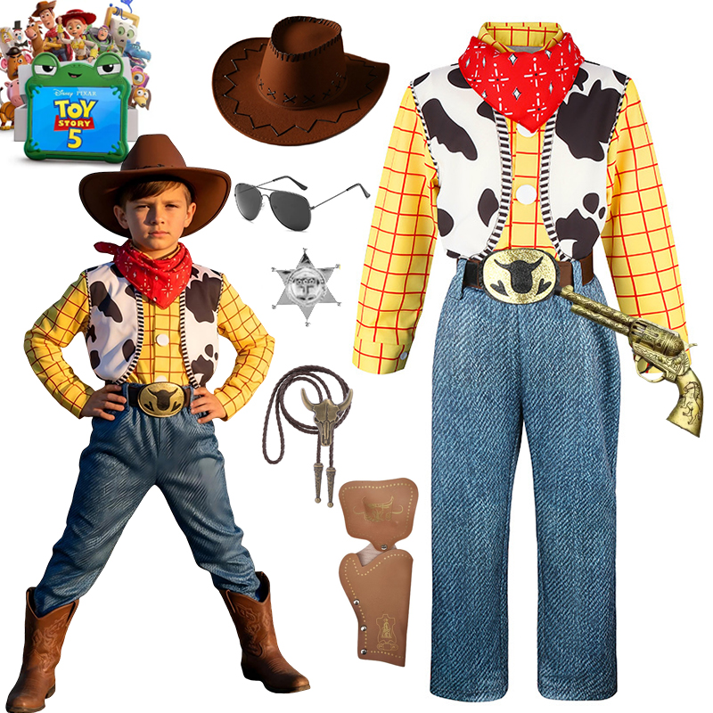 Baby Q Clothing - Toy Story 5 Woody CowBoy Costume