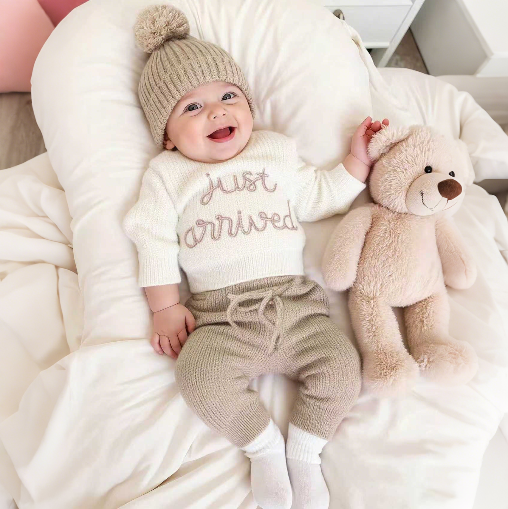 Baby Clothing Gift Set - Ylsteed 3 Pcs Set Knitting Newborn