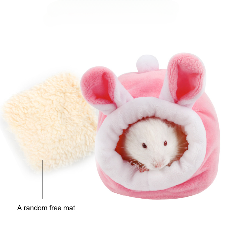 Fleece Sleep Bag - Hamster Cotton Nest Pet Warm Winter