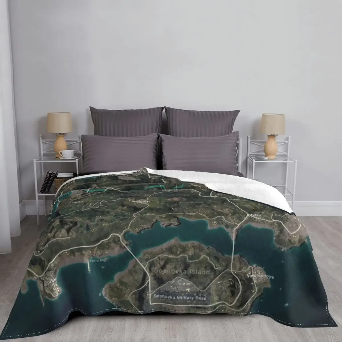PUBG New Erangel 10000x10000 ( – Fleece Sleep Bag Bewertung und Preis