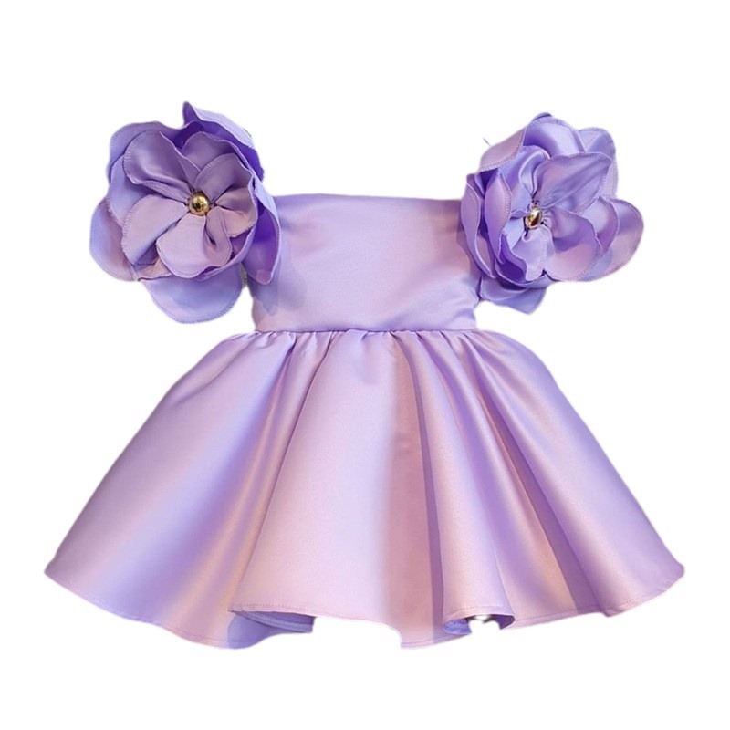 New Fashion Flowers Girls Dres – Baby Xmas Clothing Bewertung und Preis