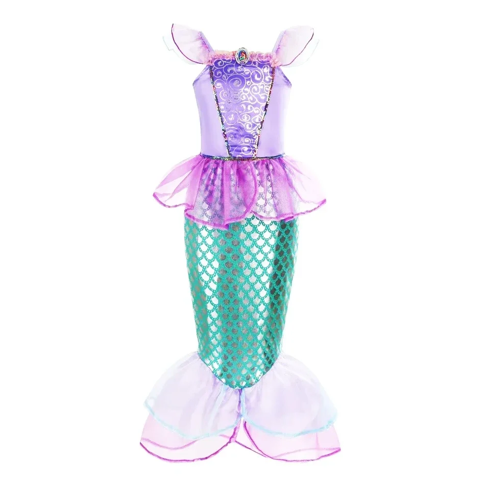 Mermaid Dress Girls Kids Cospl – Baby Q Clothing Bewertung und Preis