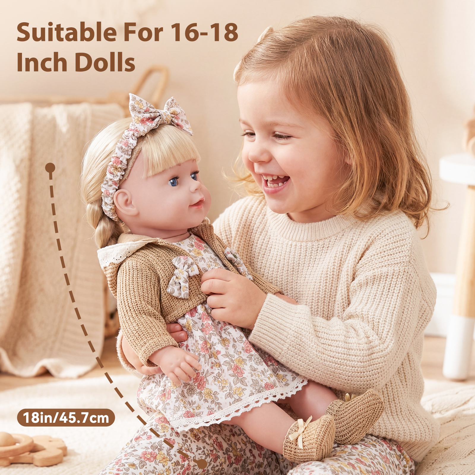 Cute Doll Clothes for 16-18 In – Baby Clothing For Girls Bewertung und Preis