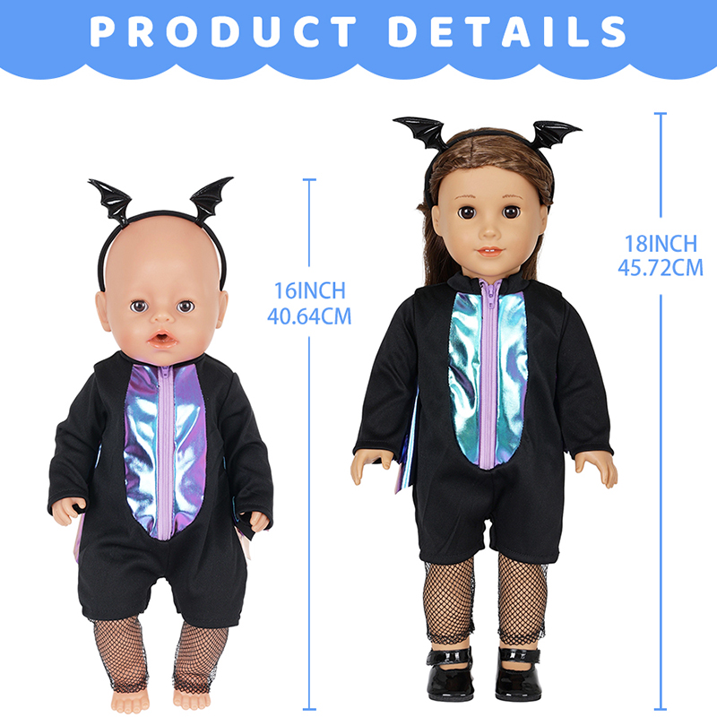 Doll Clothes Set for 16-18inch – Baby Clothing Gift Set Bewertung und Preis