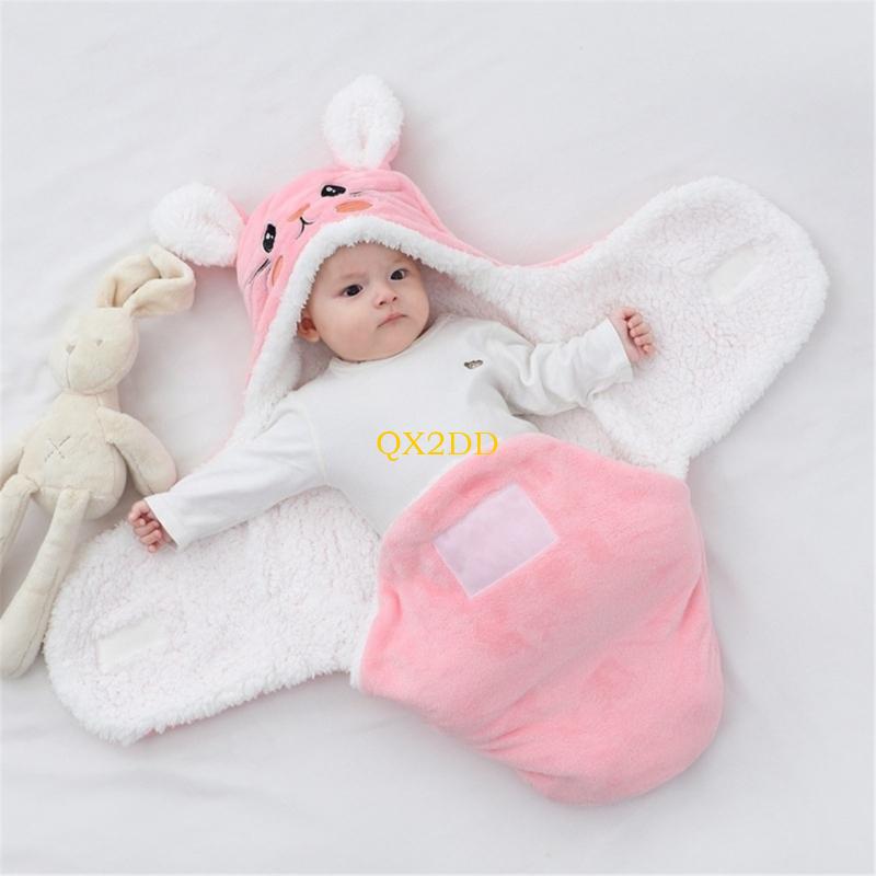 QX2D Newborn Baby Wrap Blanket – Fleece Sleep Bag Bewertung und Preis