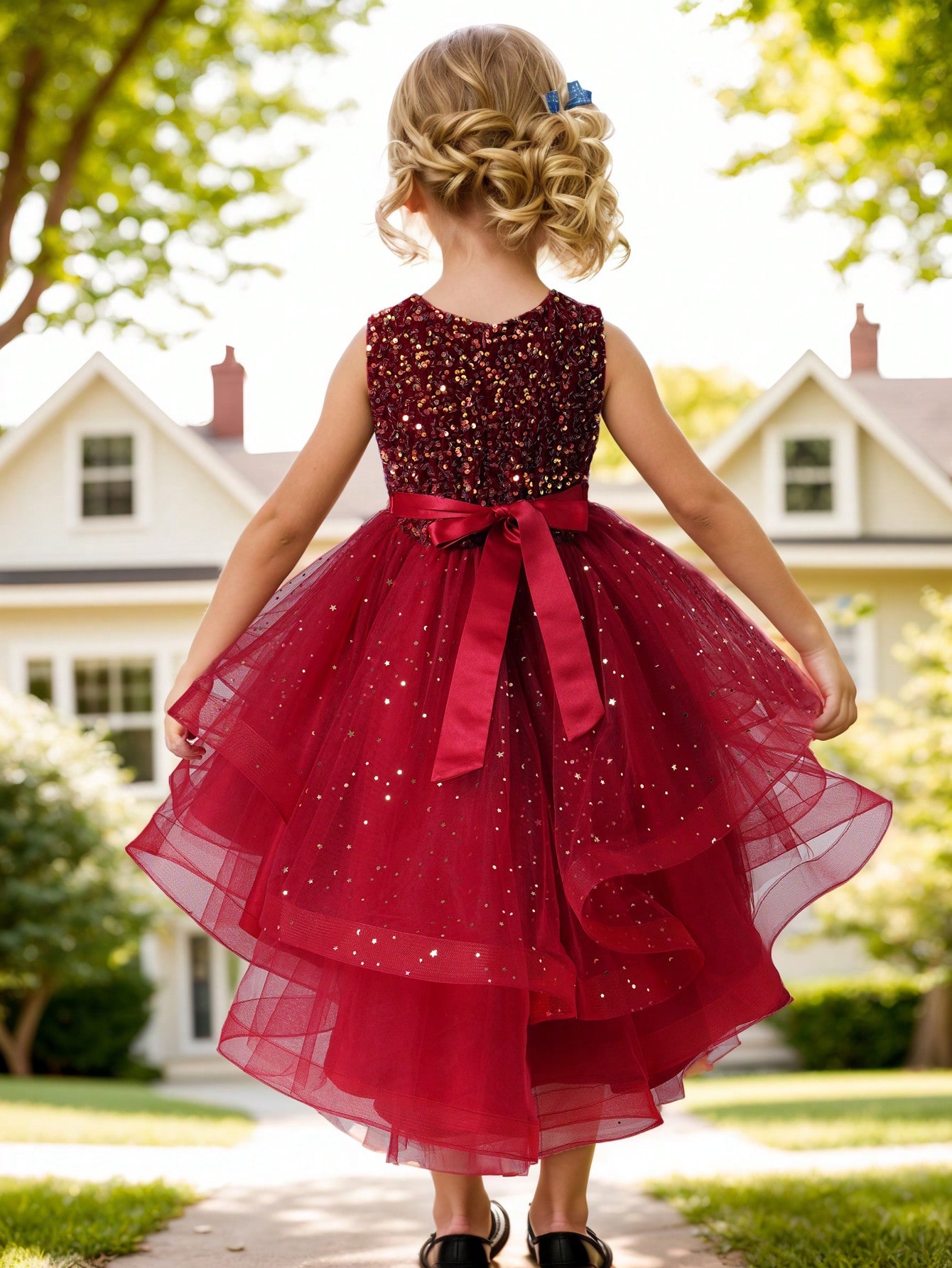 Baby Girl Princess Floral Sequ – Baby Clothing For Girls Bewertung und Preis