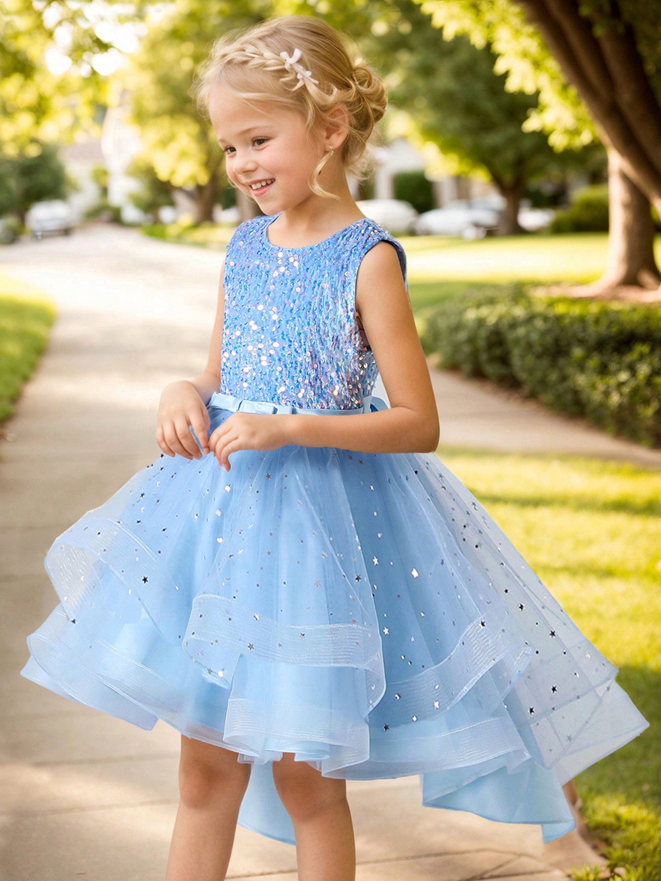 Baby Girl Princess Floral Sequ – Baby Clothing For Girls Bewertung und Preis