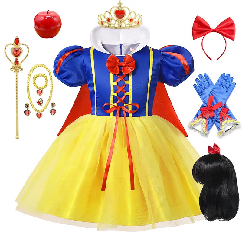 Snow White Princess Dress Kids – Baby Q Clothing Bewertung und Preis