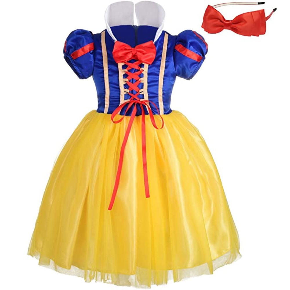 Snow White Princess Dress Kids – Baby Q Clothing Bewertung und Preis