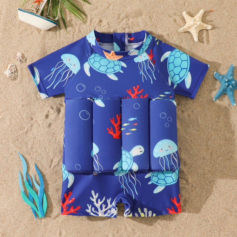 Boys Girls Float Swimwear Long – Baby Swimwear Uv Bewertung und Preis
