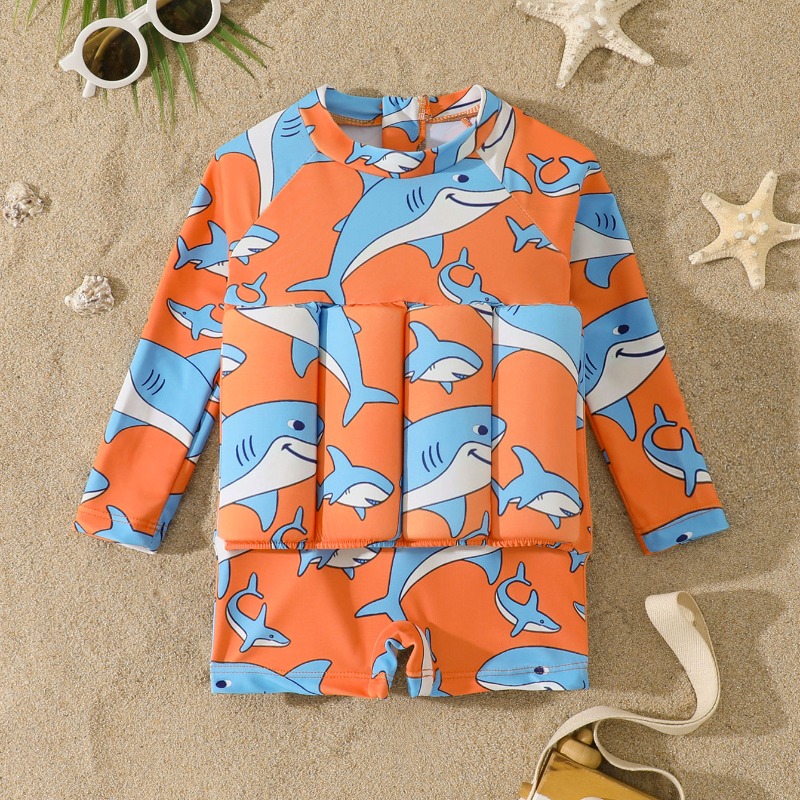 Boys Girls Float Swimwear Long – Baby Swimwear Uv Bewertung und Preis