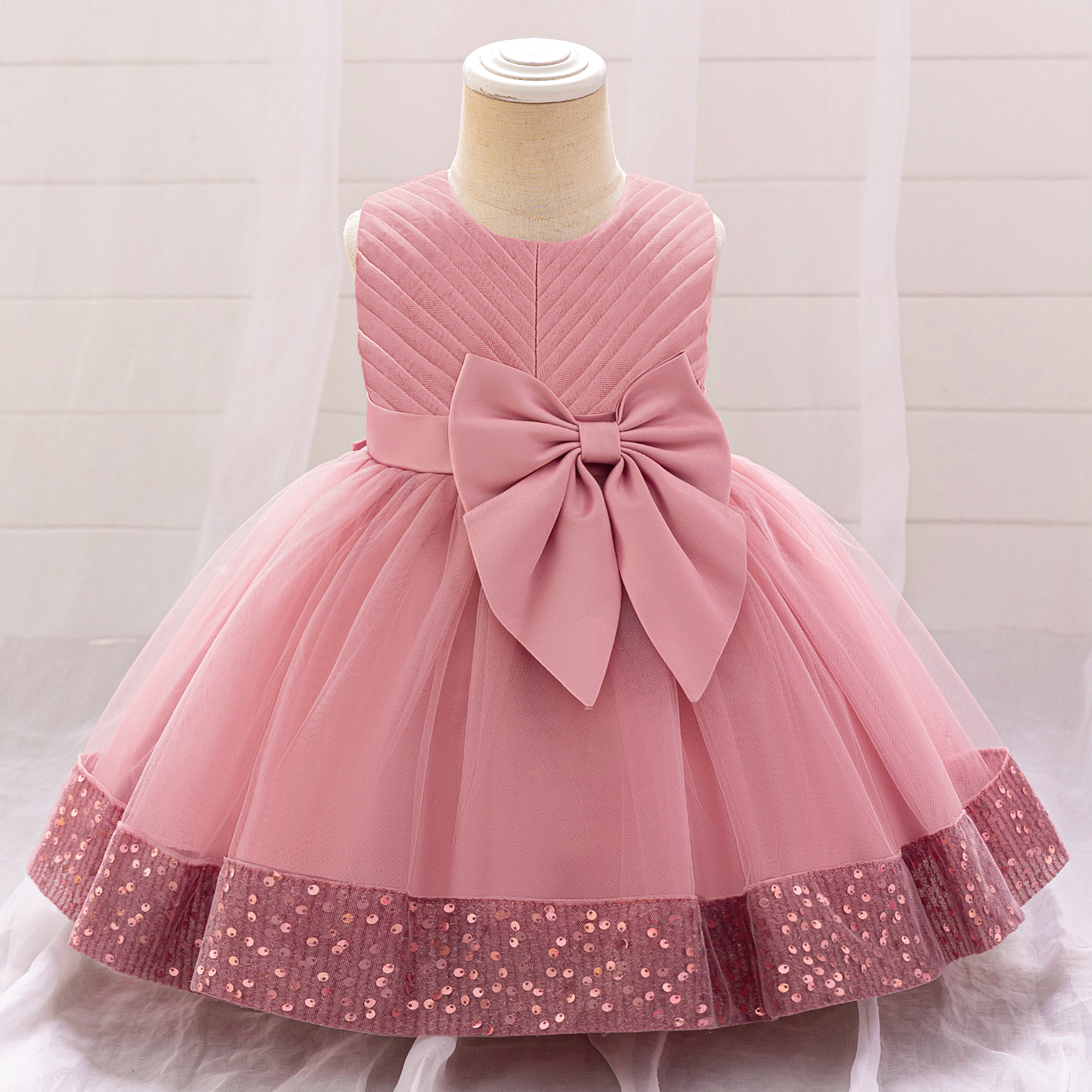 Toddler Big Bow Party Princess – Baby Xmas Clothing Bewertung und Preis