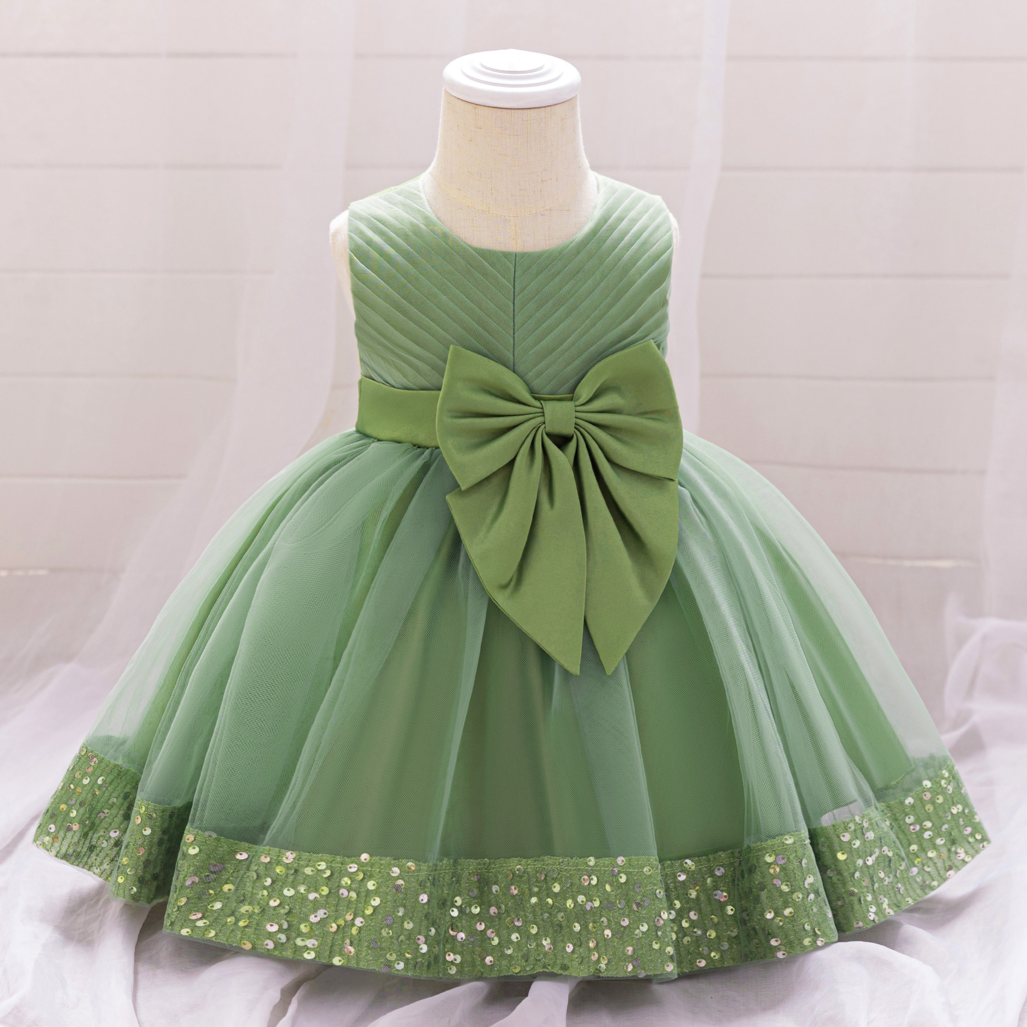 Toddler Big Bow Party Princess – Baby Xmas Clothing Bewertung und Preis