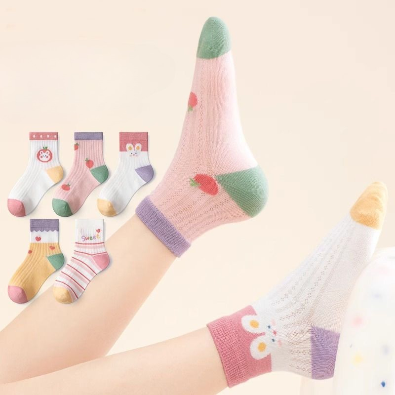 Kids Socks 5 Pairs/Lot Spring  – Baby Clothing Patterns Free Bewertung und Preis