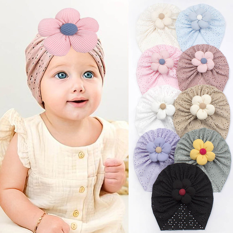 3D Flower Baby Turban Cap Summ – Baby Hat Beanie Bewertung und Preis