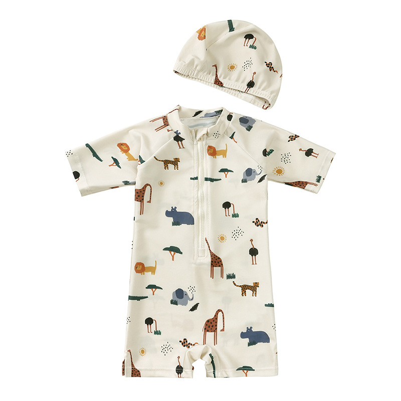 0-7Y Baby Toddler Kids One-pie – Baby Swimwear Uv Bewertung und Preis