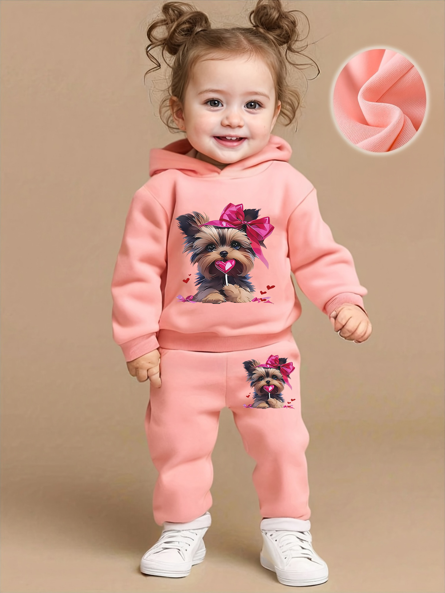 Big sale heart Dog Pink fleece – Baby Clothing Cheap Bewertung und Preis