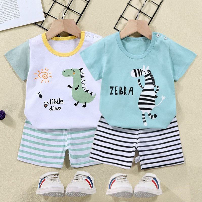 Cotton Tees+Shorts 2-piece Tra – Baby Clothing Dividers Bewertung und Preis