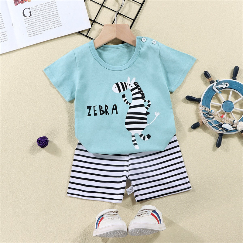 Cotton Tees+Shorts 2-piece Tra – Baby Clothing Dividers Bewertung und Preis