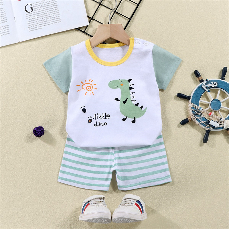 Cotton Tees+Shorts 2-piece Tra – Baby Clothing Dividers Bewertung und Preis