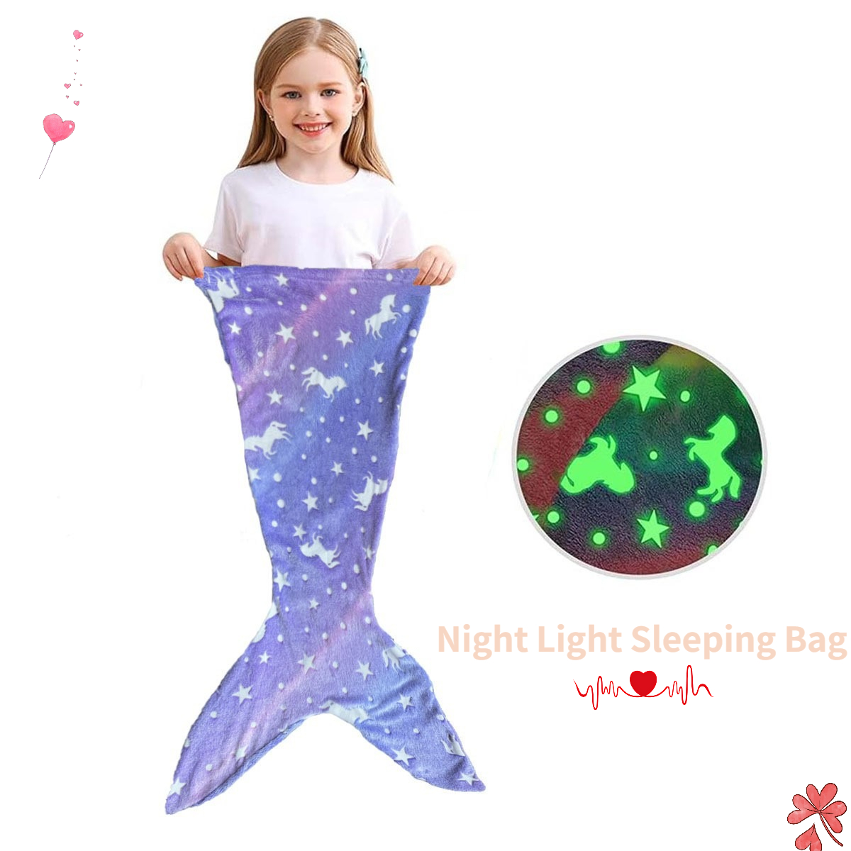 Sleeping Bag Costume Glow in T – Fleece Sleep Bag Bewertung und Preis
