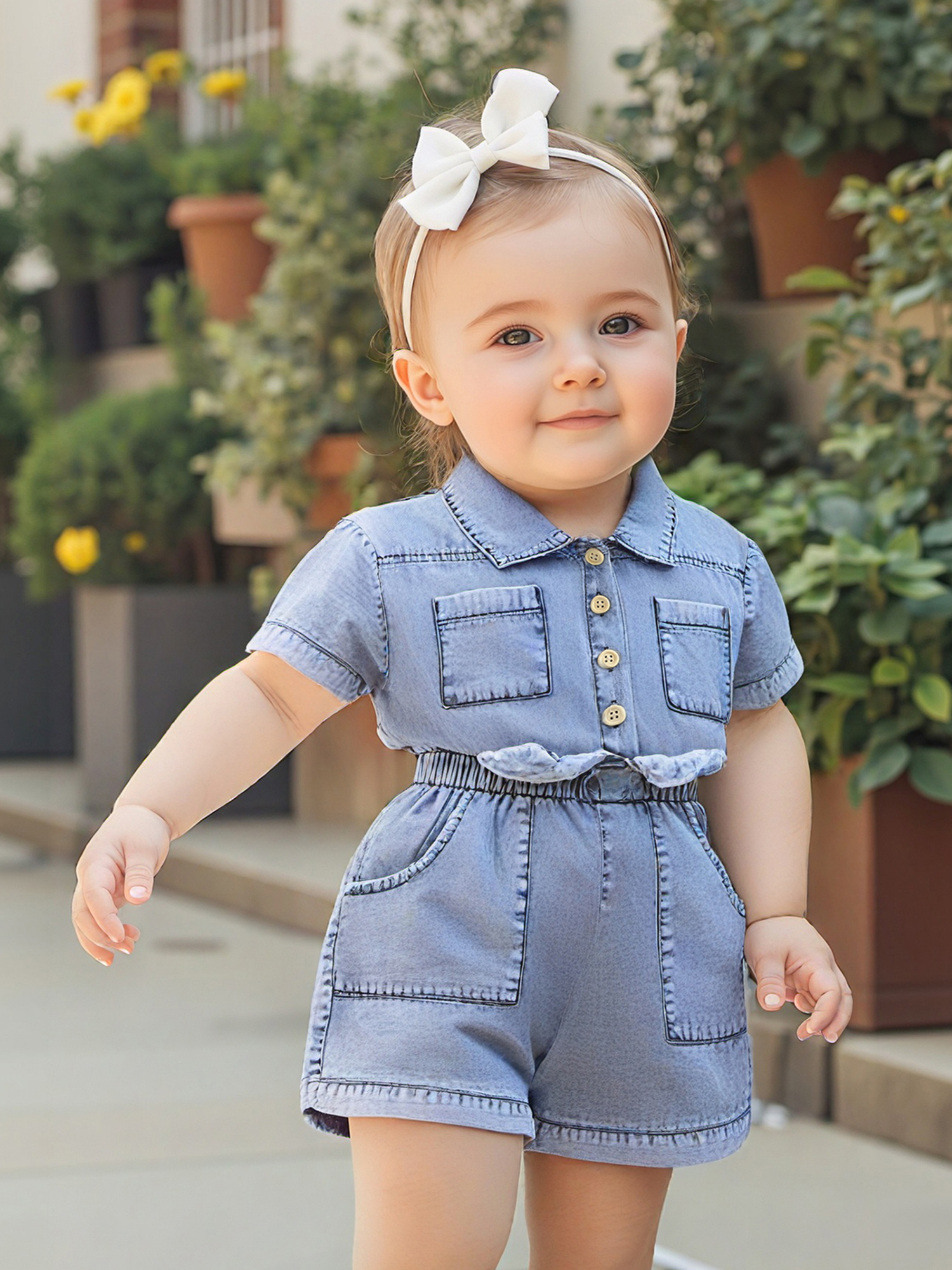 Summer Toddler Girls Denim Ove – Baby Overall Denim Bewertung und Preis