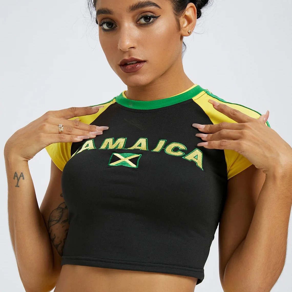 Women Aesthetic Jamaica Letter – Baby Clothing Cheap Bewertung und Preis