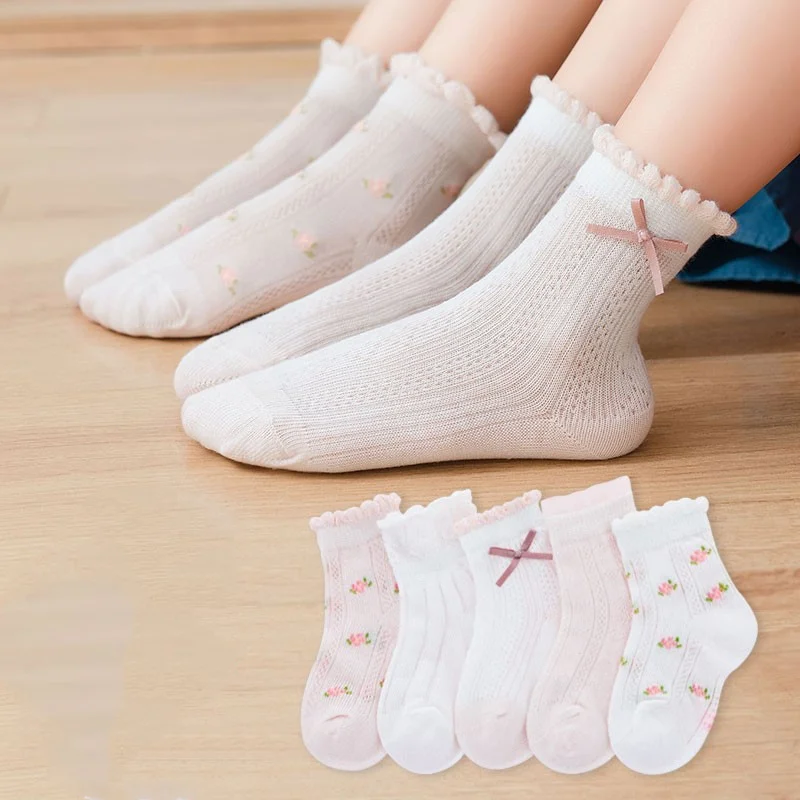Kids Socks 5 Pairs/Lot Spring  – Baby Clothing Patterns Free Bewertung und Preis