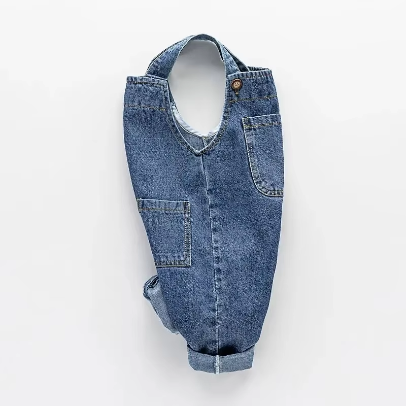 Spring and Autumn New Children – Baby Overall Denim Bewertung und Preis