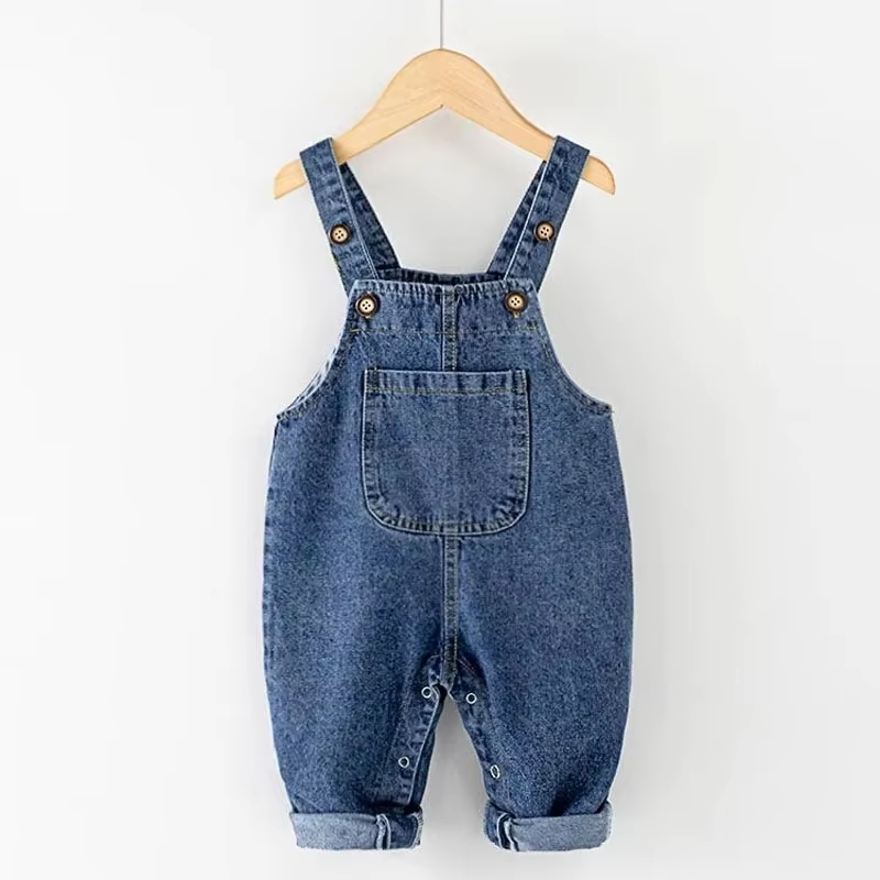 Spring and Autumn New Children – Baby Overall Denim Bewertung und Preis