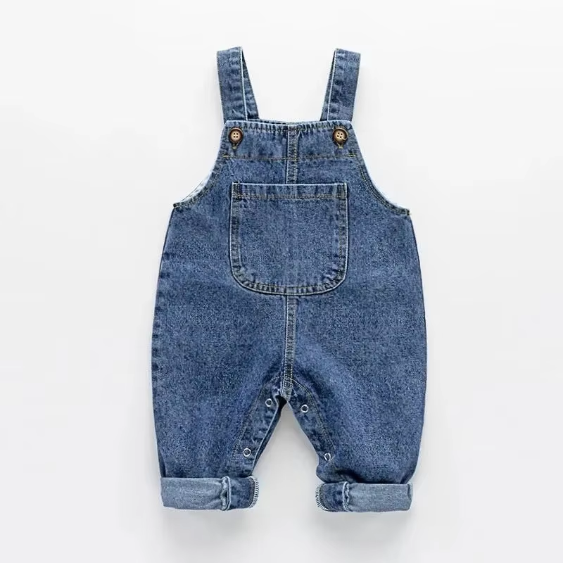 Spring and Autumn New Children – Baby Overall Denim Bewertung und Preis