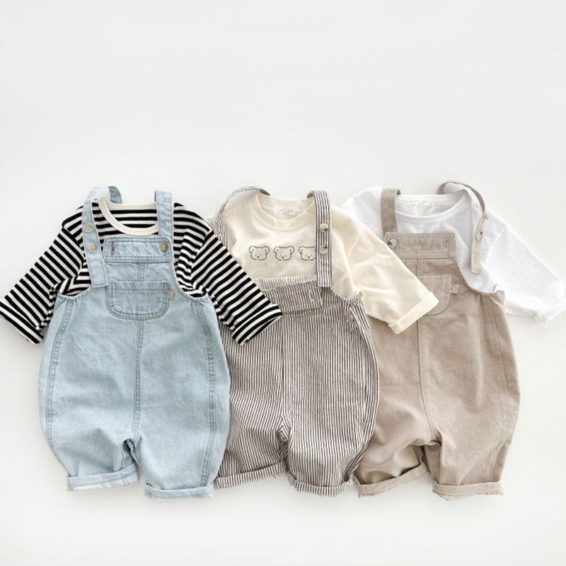 2025 Spring Summer Children Bo – Baby Overall Denim Bewertung und Preis