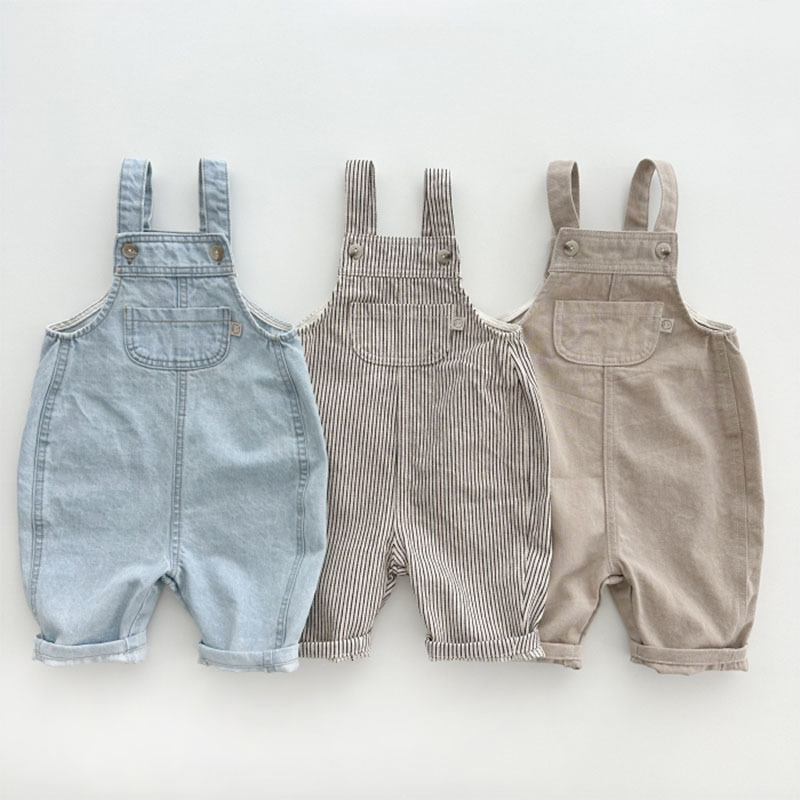 2025 Spring Summer Children Bo – Baby Overall Denim Bewertung und Preis