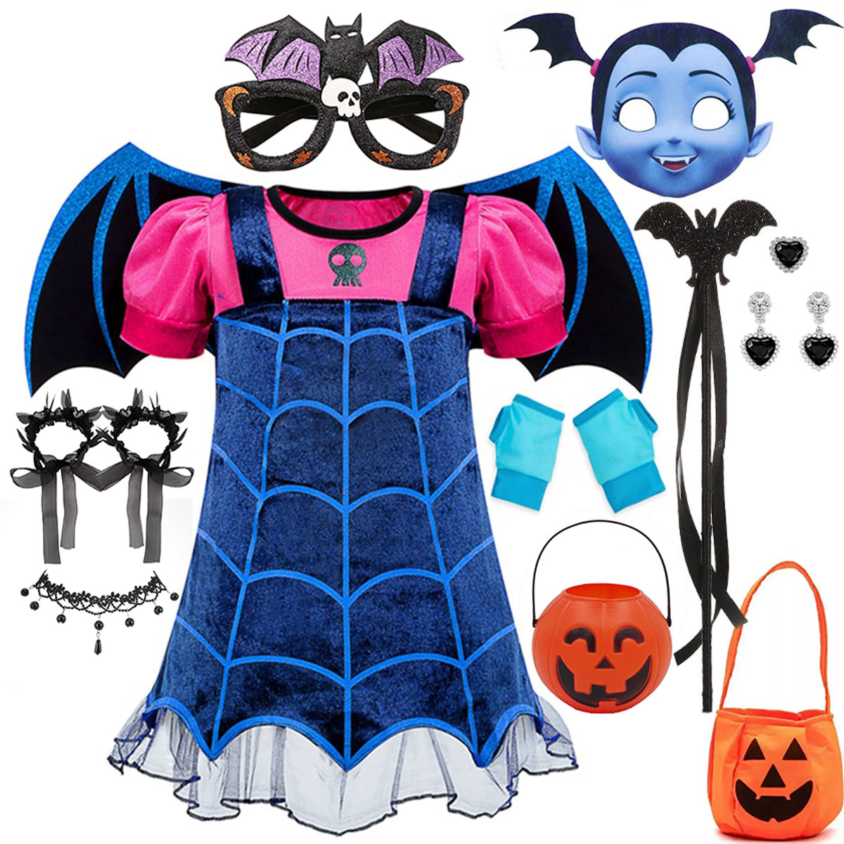 2026 Girl Halloween Vestidos C – Baby Q Clothing Bewertung und Preis