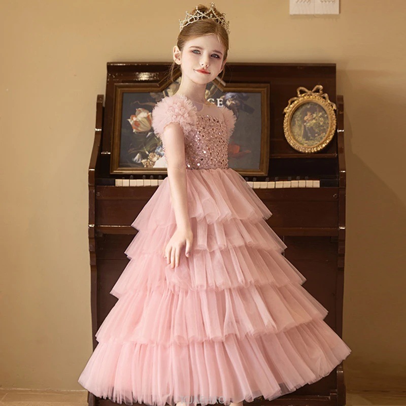 Long Dress 2025 Pink Glitter G – Baby Clothing For Girls Bewertung und Preis
