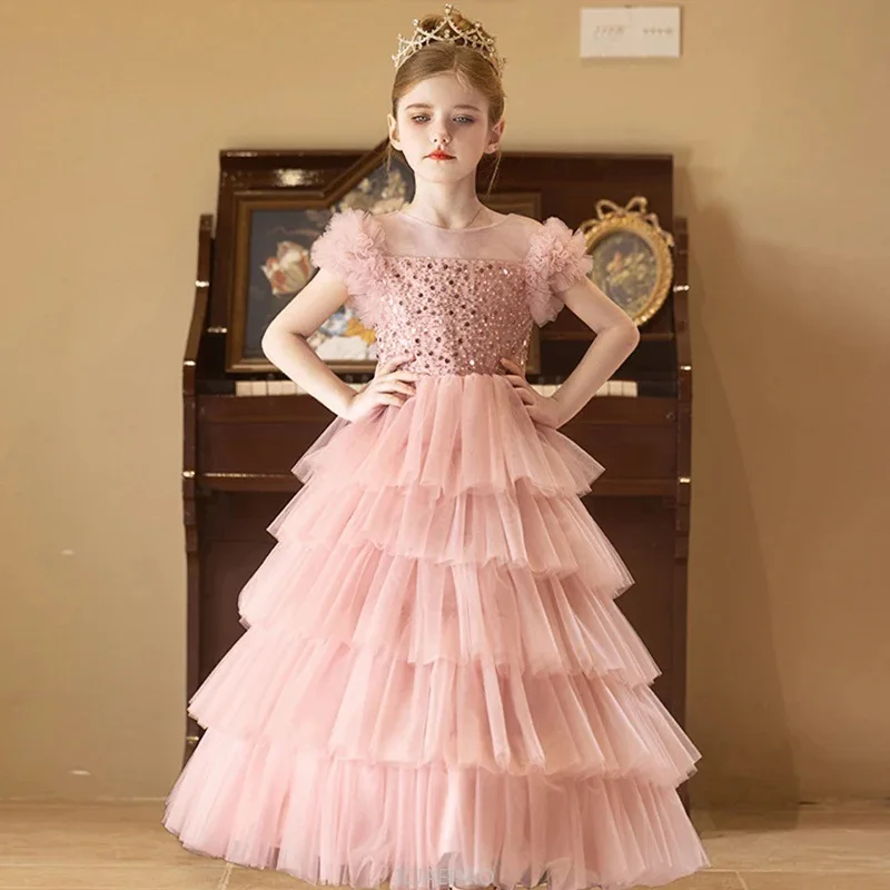 Long Dress 2025 Pink Glitter G – Baby Clothing For Girls Bewertung und Preis