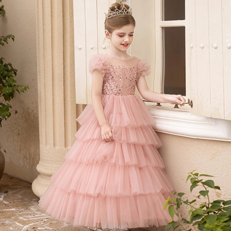 Long Dress 2025 Pink Glitter G – Baby Clothing For Girls Bewertung und Preis