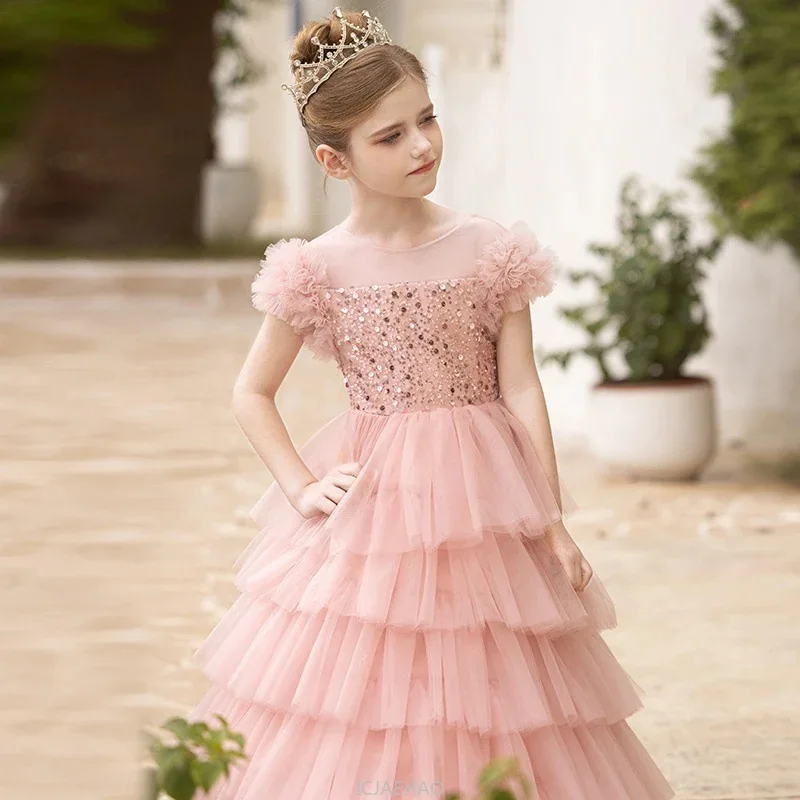 Long Dress 2025 Pink Glitter G – Baby Clothing For Girls Bewertung und Preis