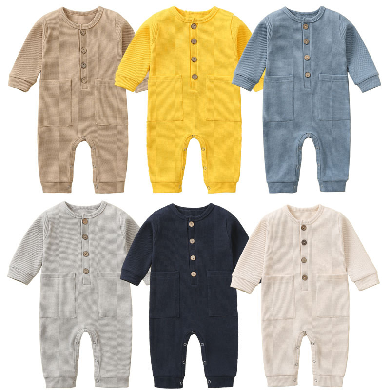 100% Cotton Waffle One-pieces  – Baby Clothing Factory Shop Bewertung und Preis