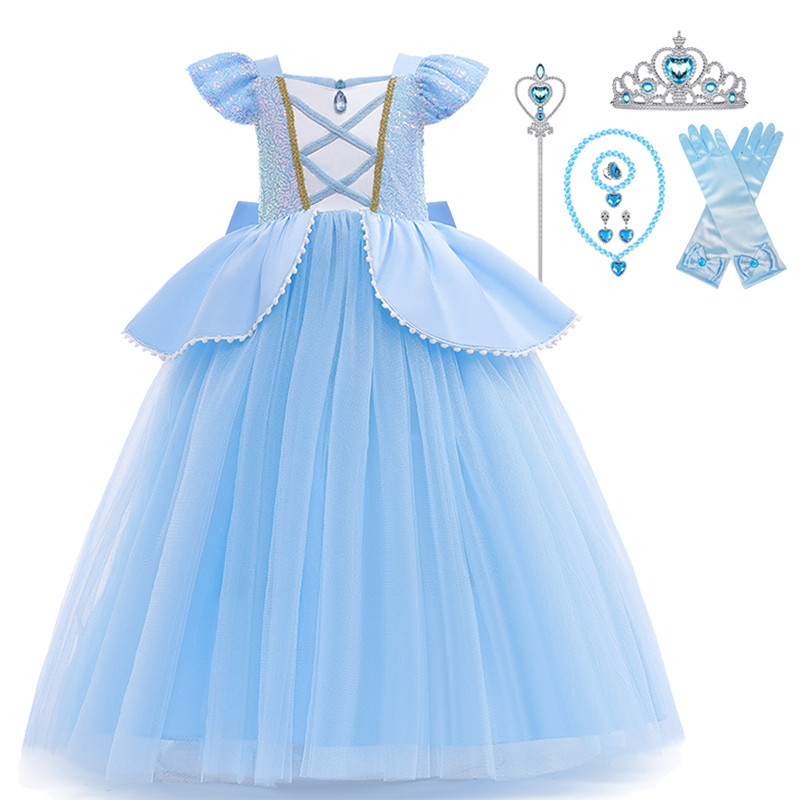 Cinderella Cosplay Costume Kid – Baby Q Clothing Bewertung und Preis