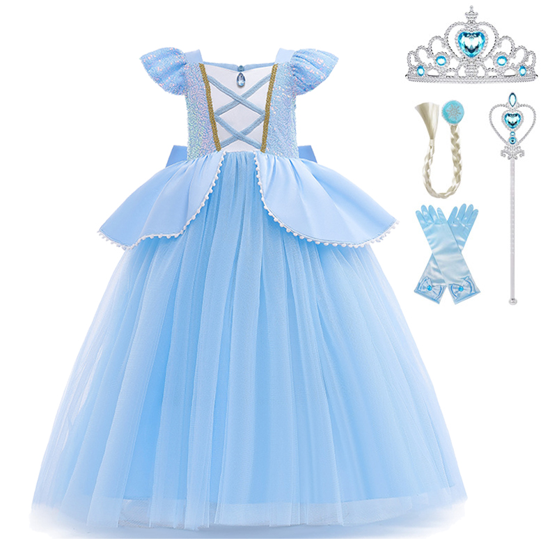 Cinderella Cosplay Costume Kid – Baby Q Clothing Bewertung und Preis