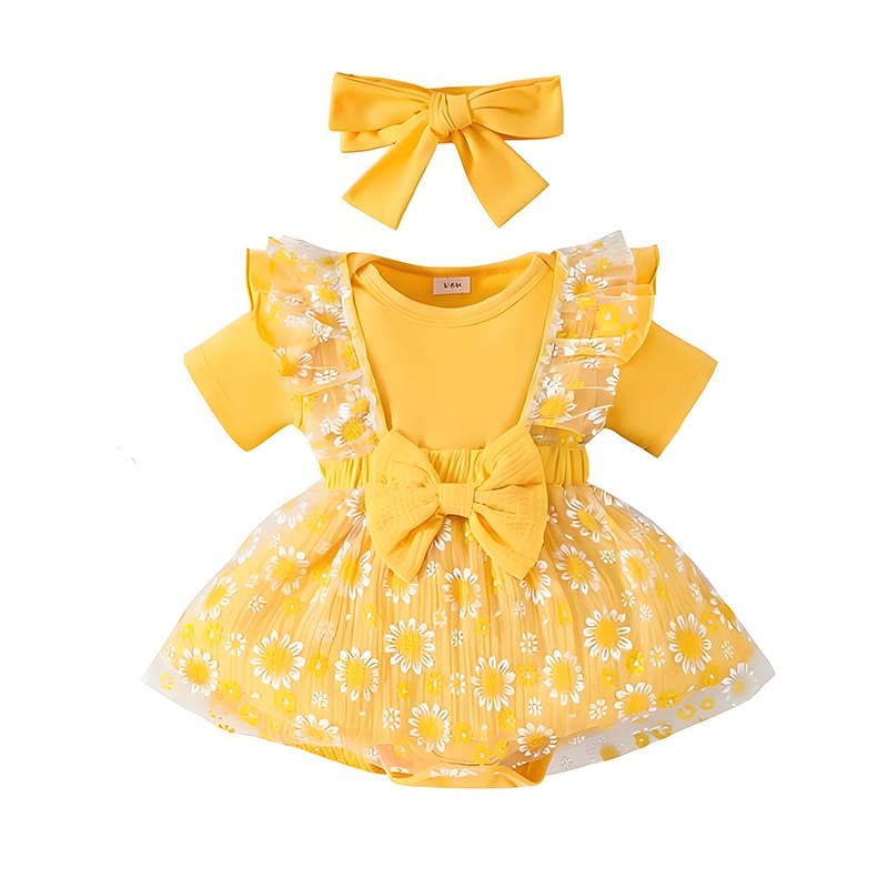 0-18 Months Baby Girl Clothing – Baby Yellow Clothing Women Bewertung und Preis