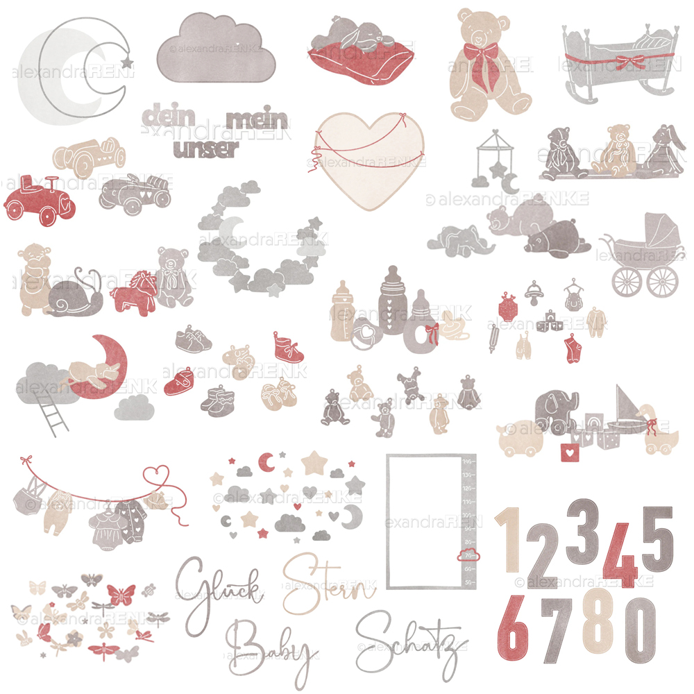 Piggy Craft metal cutting dies – Baby Clothing Model Bewertung und Preis