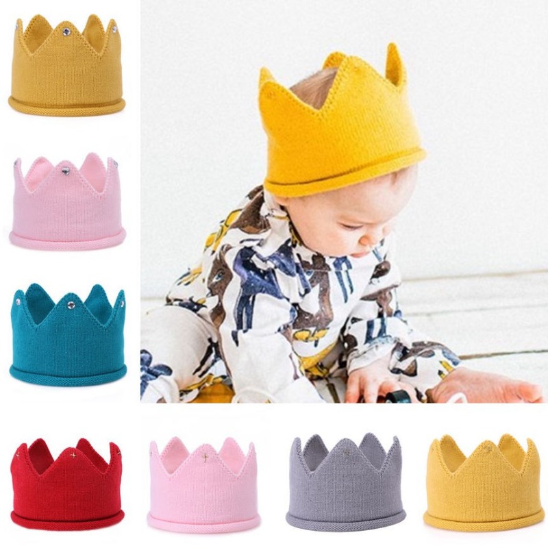 Knitted Crown Baby Headband Ha – Baby Hat Beanie Bewertung und Preis