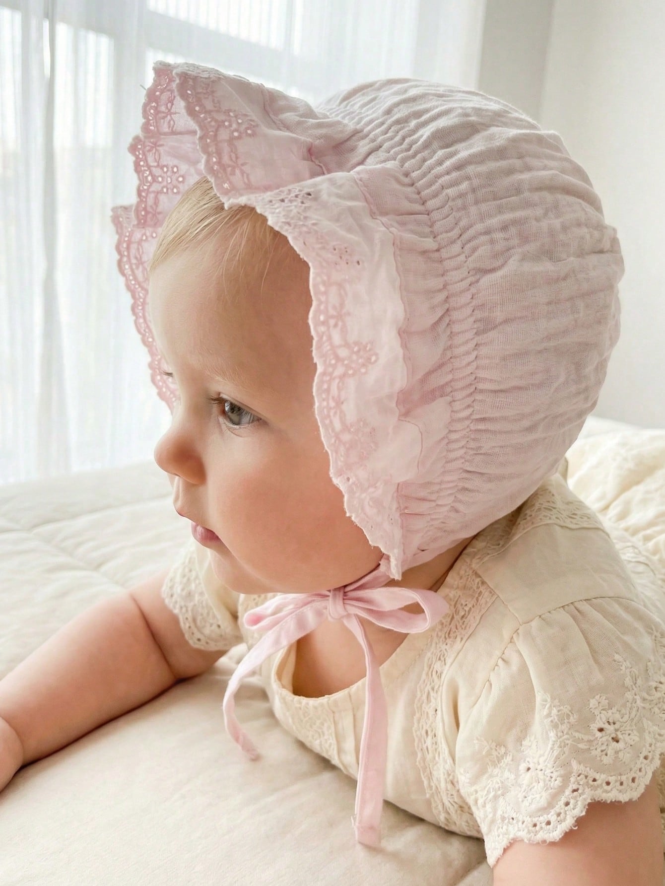 1Pc Vintage Lace Floral Baby B – Baby Hat Beanie Bewertung und Preis