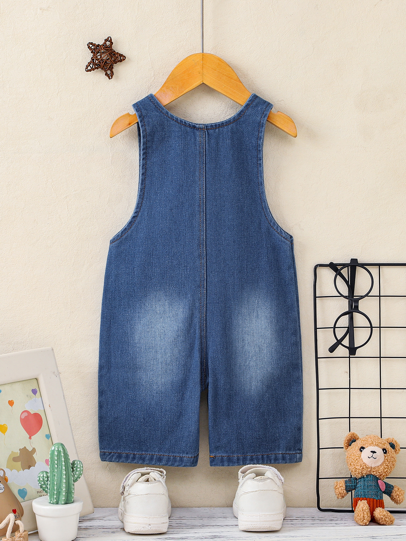 1pc Summer Baby Denim Short Ov – Baby Overall Denim Bewertung und Preis
