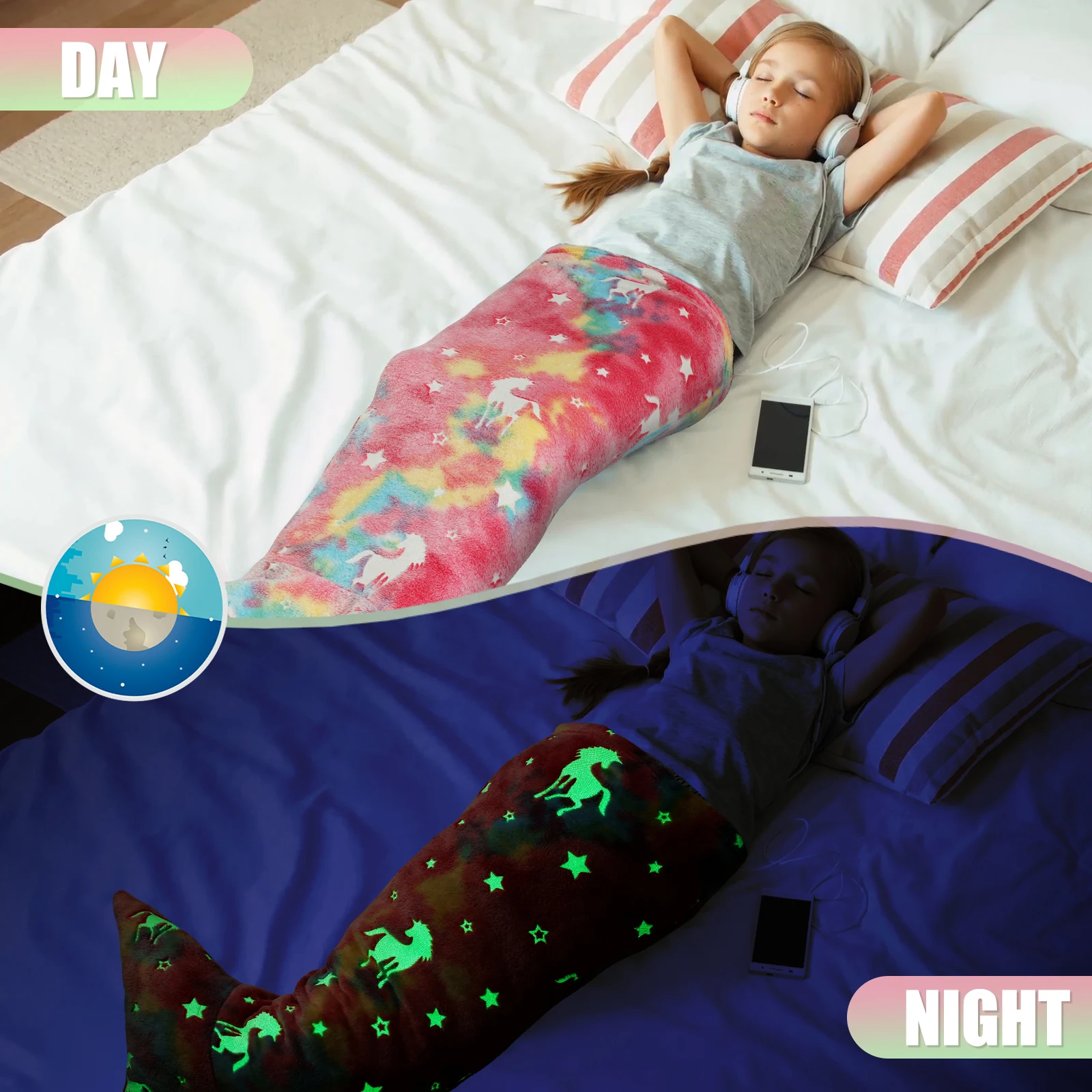 Flannel Mermaid Sleeping Bag S – Fleece Sleep Bag Bewertung und Preis