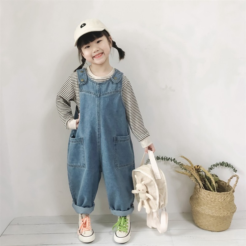 Spring Autumn Baby Girls Boys  – Baby Overall Denim Bewertung und Preis